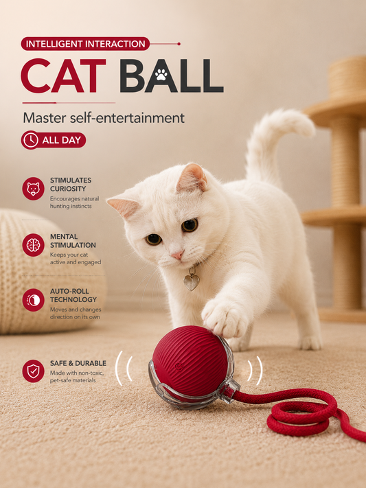 Automatic Cat Ball Toy